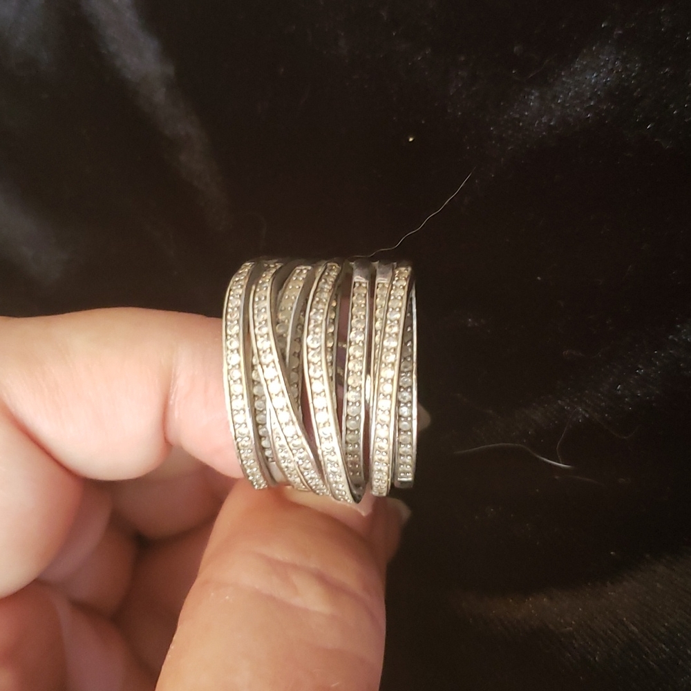 Sterling Statement Ring - image 2